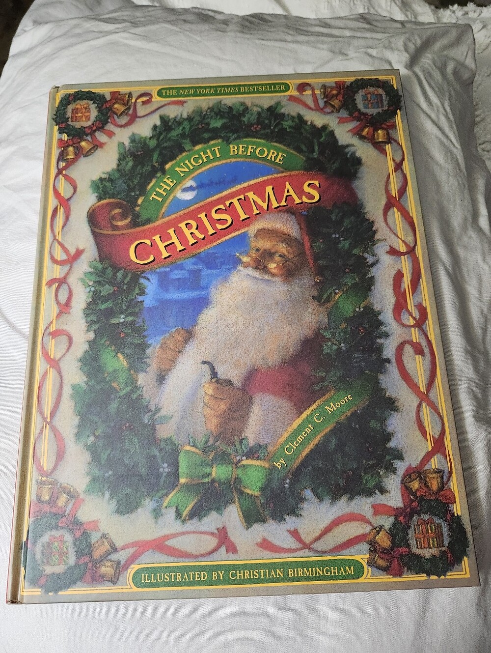 Vintage 1995 "The Night Before Christmas" Hardcover Book